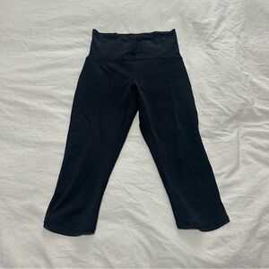 lululemon Train Times Crop Leggings Black Size 6